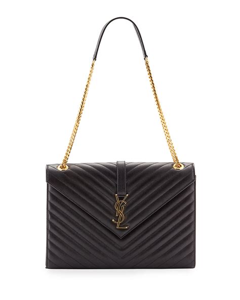 ysl large college envelope chain bag|ysl monogram envelope bag.